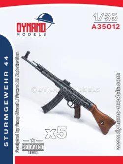 1/35 STG 44 - Set of 5 guns