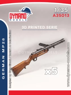 1/35 Set of 5 guns - German MP28