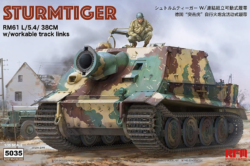 Sturmtiger rm61 L54 38cm scale 1/35 Rye field model