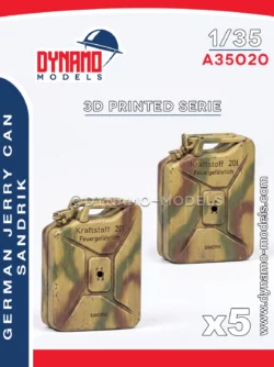 1/35 German Jerry Can ‘’ Sandrik ’’ (5x open cap/5x closed cap)