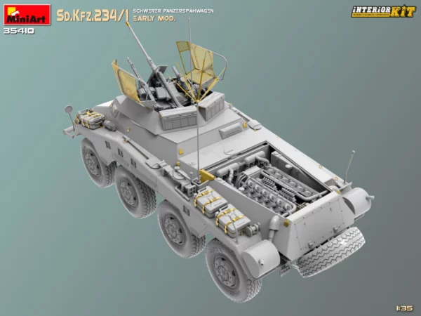 renders 6 model miniart sdkfz 234/1