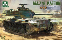 M47G Patton 2 in 1 scale 1/35 takom