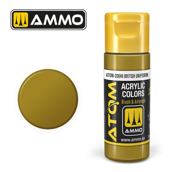 atom color british uniform ammo by mig