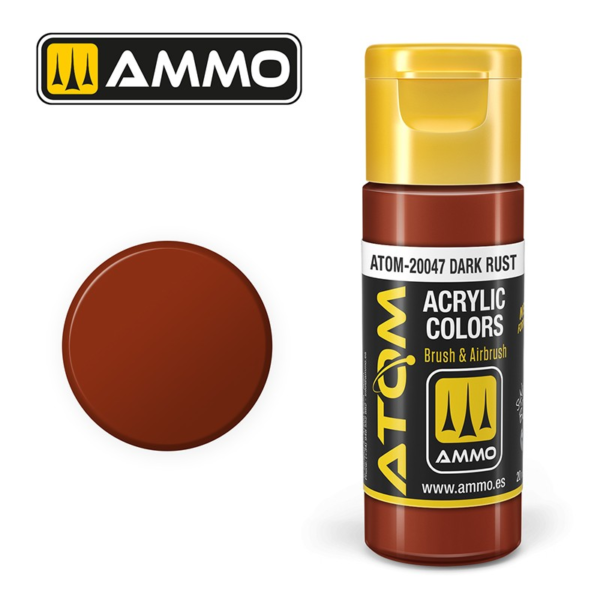 atom color dark rust ammo by mig