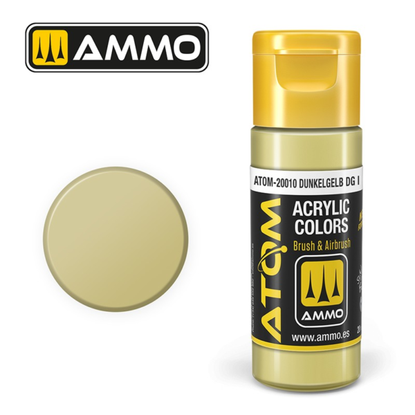 atom color dunkelgelb dg i ammo by mig