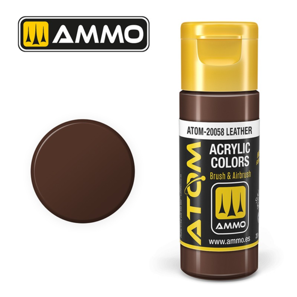 atom color leather ammo by mig