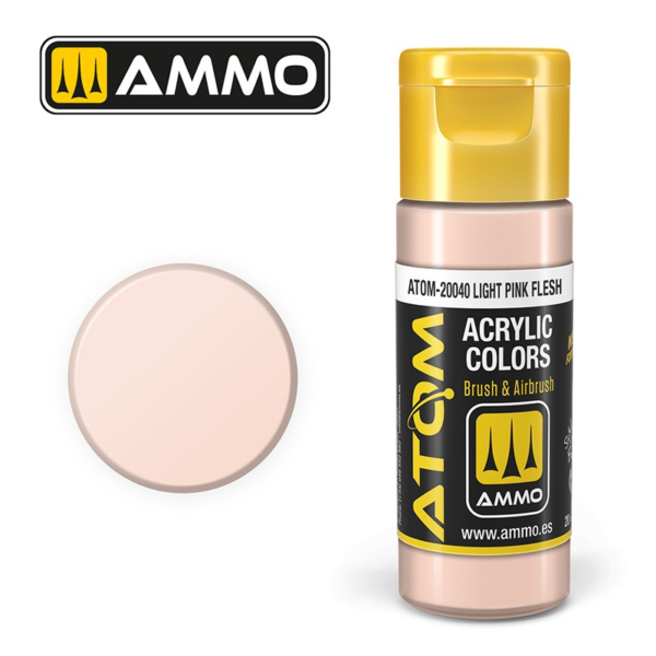 atom color light pink flesh ammo by mig