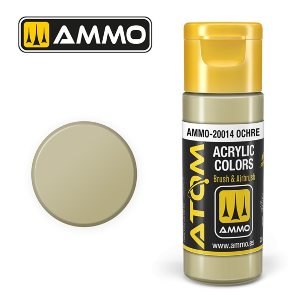 atom color ochre ammo by mig