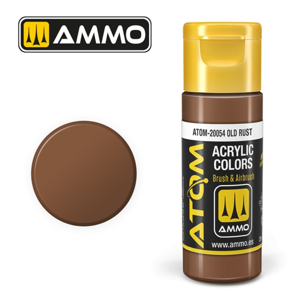 atom color old rust ammo by mig