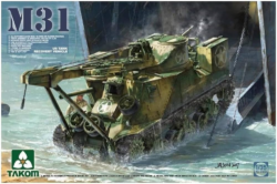 m31 U.S tank recovery vehicle takom scale 1/35