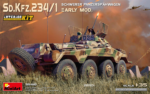 sdkfz 234/1 model scale 1/35 by miniart