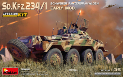 sdkfz 234/1 model scale 1/35 by miniart