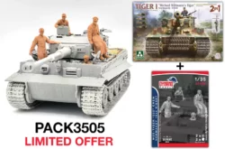 special pack takom dynamo models Tiger I and his crew