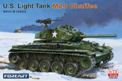 us light tank m24 chaffee scale 1/72 foreart models