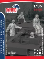 figures wss tiger 222 normandy 1944 big set