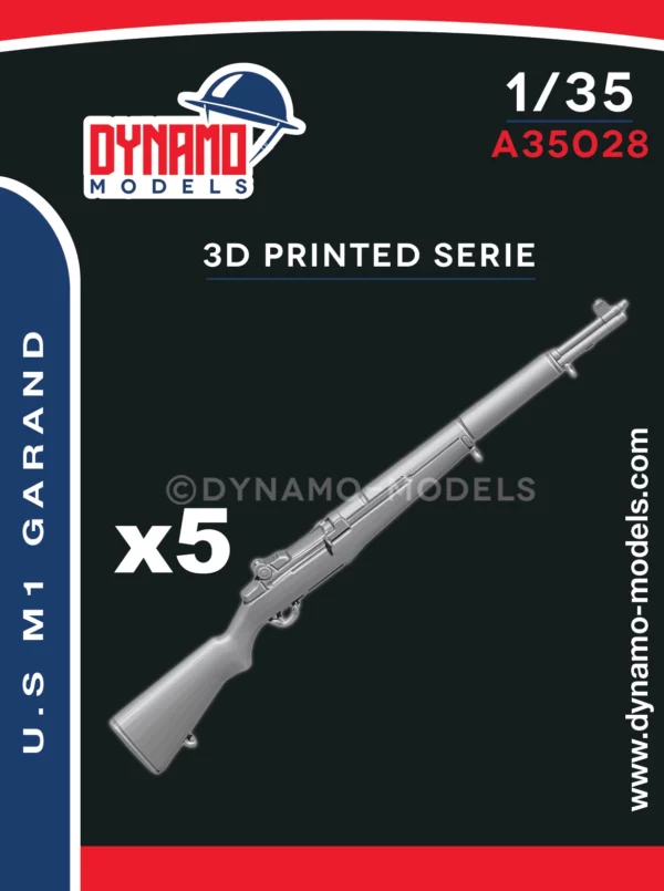 1/35 set of 5 guns m1 garand