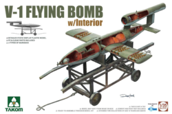 V-1 Flying Bomb with Interior scale 1/35 Takom