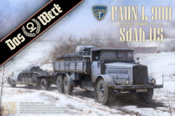 Faun L900 incl sd.ah.115 scale 1/35 Das werk