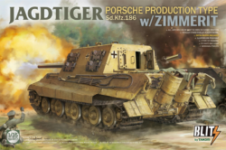 Jagdtiger Sd.Kfz.186 Porsche production scale 1/35 Takom