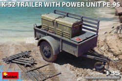 Miniart 35425 – K-52 Trailer with Power Unit PE-95 scale 1/35