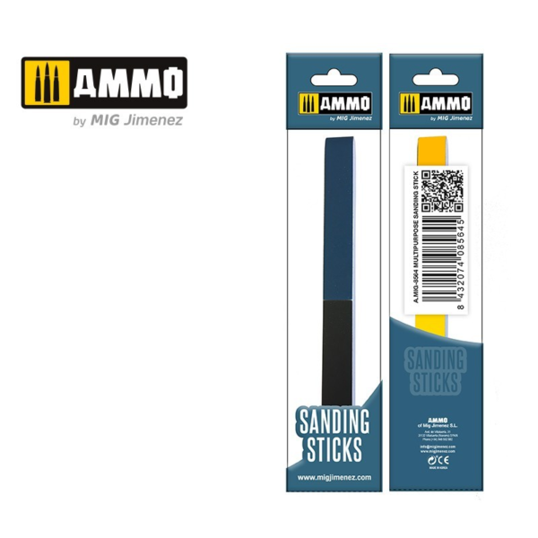 multipurpose sanding stick 1 pc for scale models ammo by mig