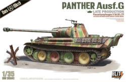 1/35 panther ausf.g late production scale model by das werk