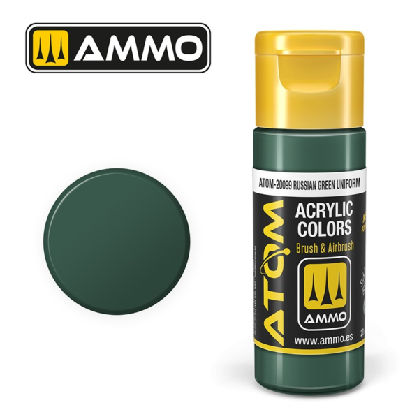 atom color russian green uniform ammo by mig acrylic paint