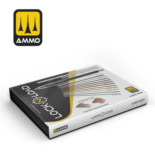 lock n load weathering rechargable technical pencil (1) ammo by mig