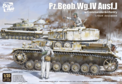 panzer iv j beob wg scale 1/35 border model