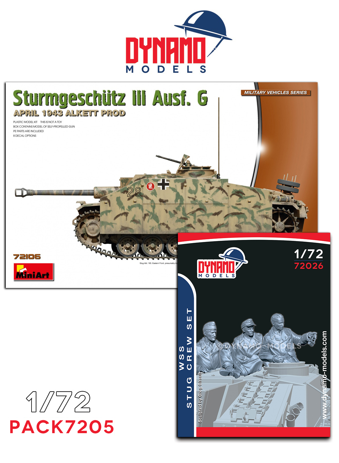 Maquette - MINIART - Char Stug III Ausf. G - Échelle 1:35 - Kit Maquette - MINIART - Char Stug III Ausf. G - Échelle 1:35 - Kit