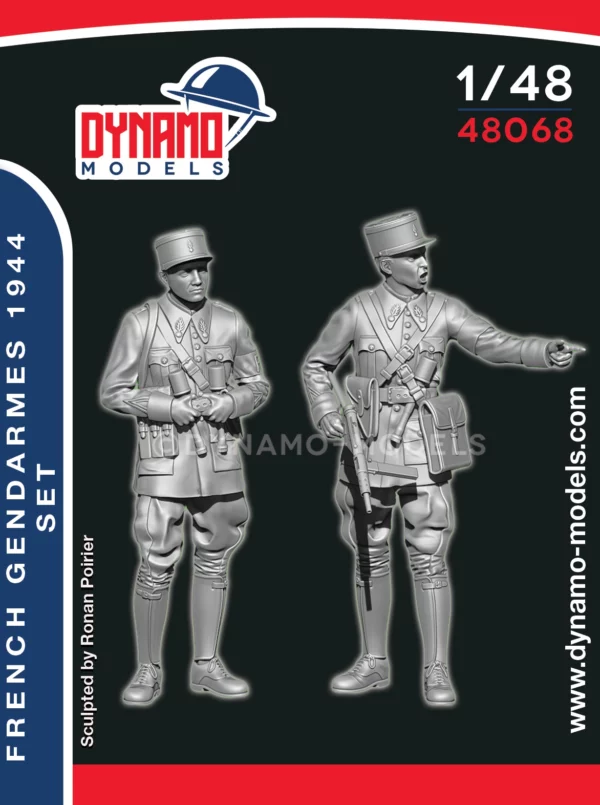 1/48 french gendarmes 1944 set