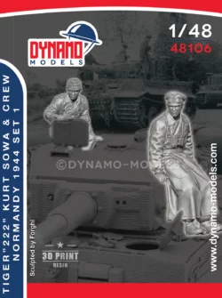 1/48 tiger 222 crew normandy 1944 set 1 wss