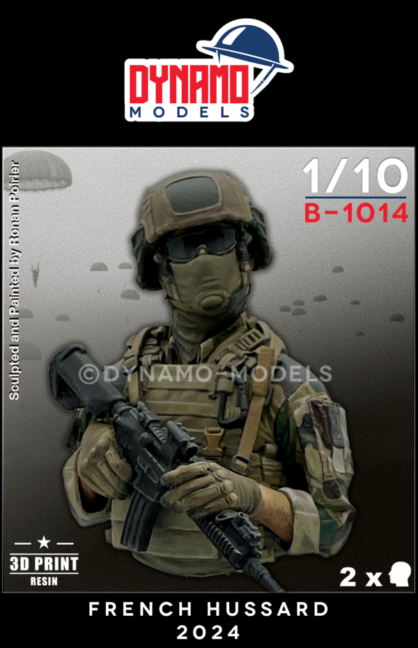 1/10 bust french hussard 2024 dynamo models