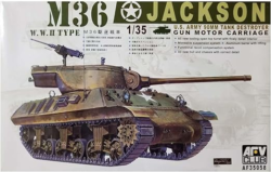 1/35 M36 Jackson U.S. Army 90mm Tank Destroyer AFV Club