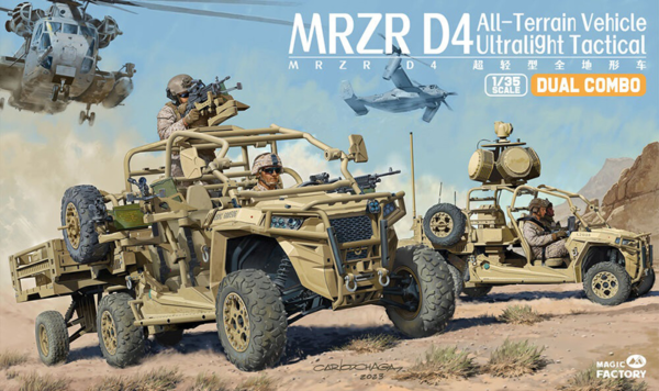 1/35 MRZR D4 Ultra-light Tactical All-terrain Vehicle Magic Factory