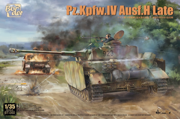 1/35 Panzer IV Ausf.H Late Border Model