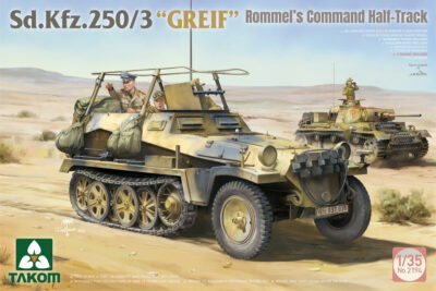 Takom 2194 - 1/35 Sd.Kfz.250/3 “GREIF” Rommel’s Command Half-Track