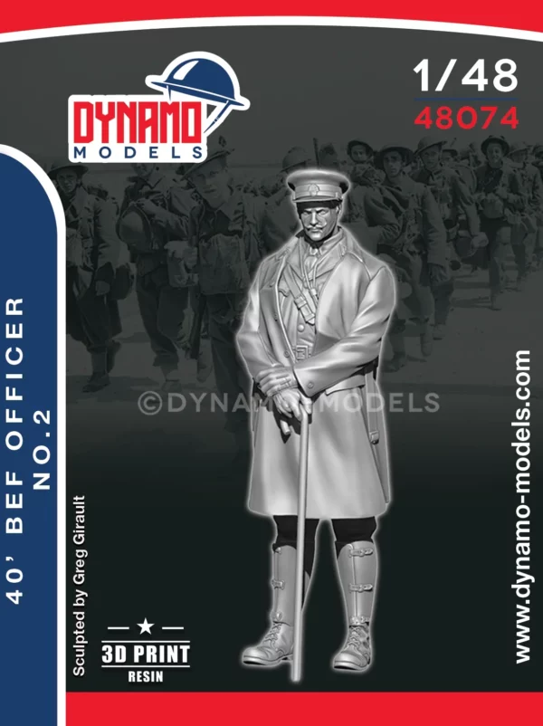 1/48 40’ BEF Officer No.2 - Image 1