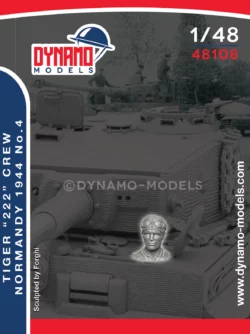 1/48 tiger 222 crew normandy 1944 no 4 wss