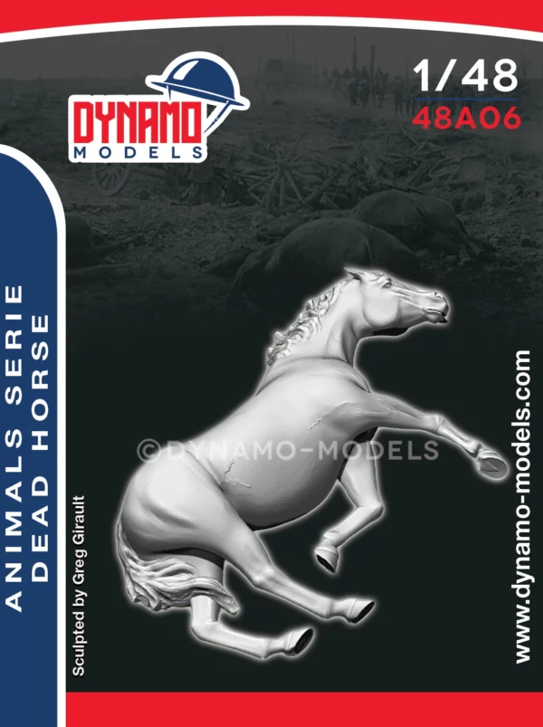 1/48 Animal Serie - Dead Horse figure Dynamo Models