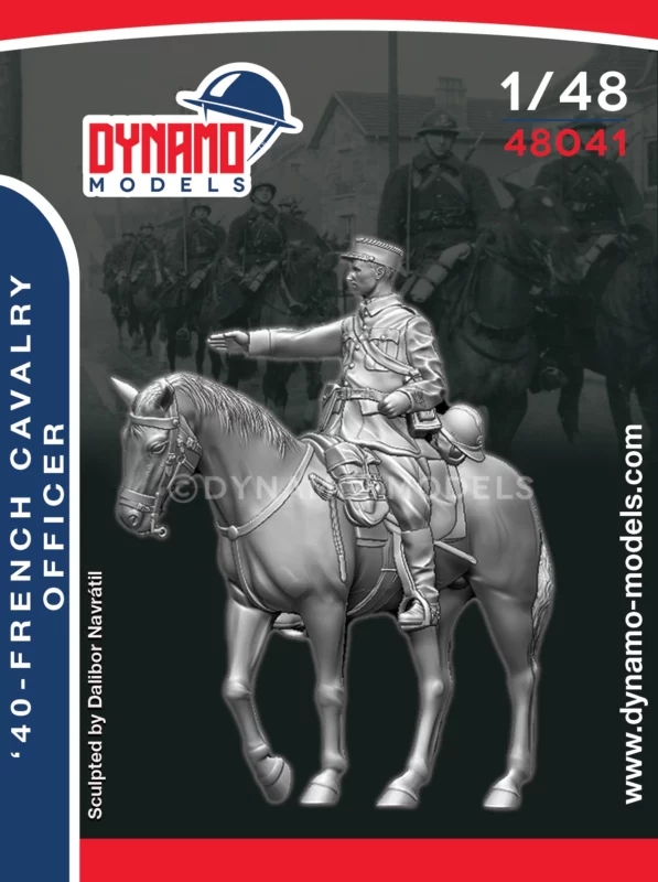 1/48 French Cavalry Officer dynamo models figures