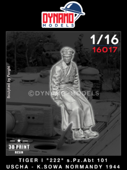 1/16 tiger I 222 kurt sowa 1944