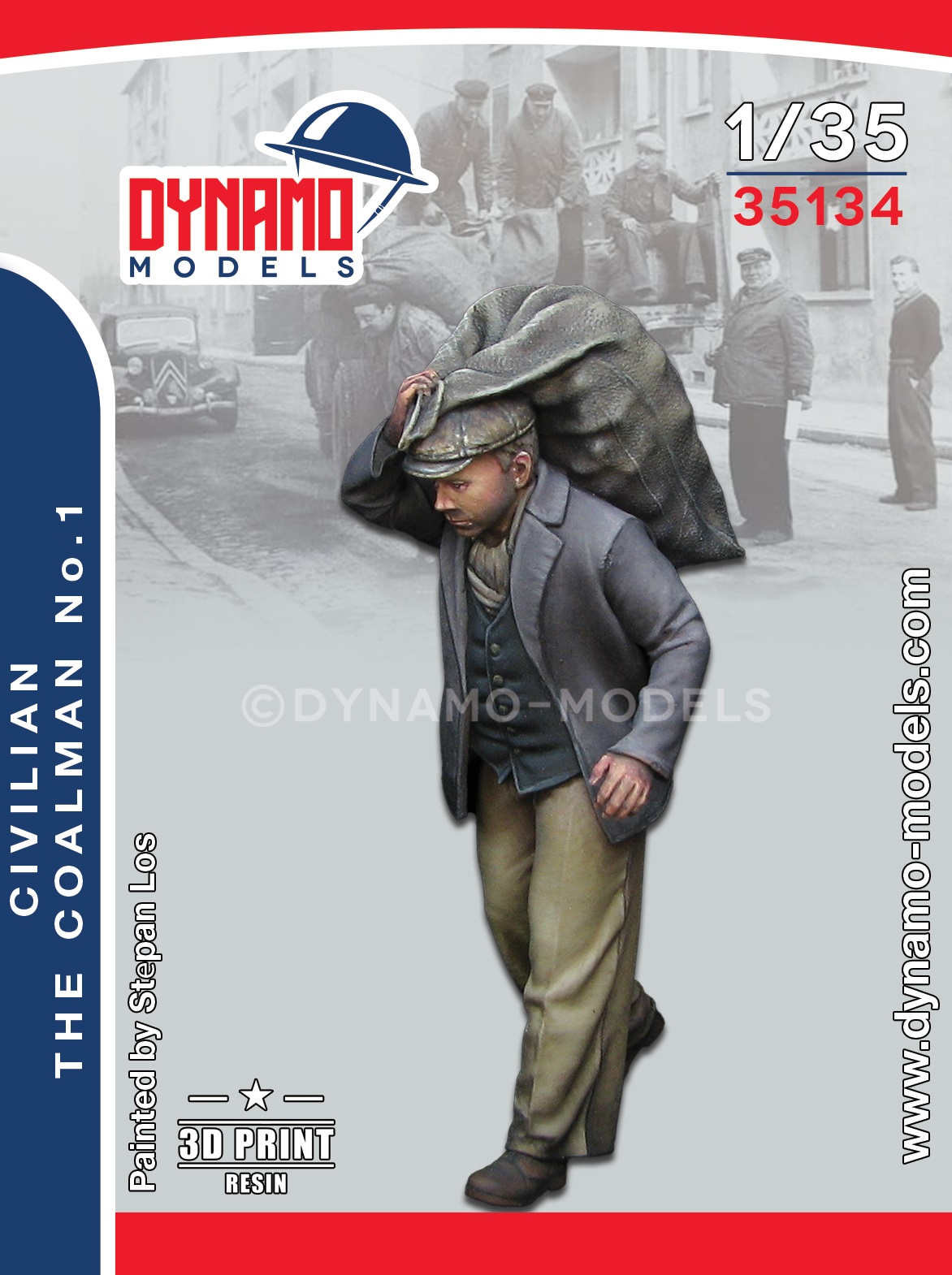 1-35-civil-le-charbonnier-n°1 1/35 Civilian - The Coalman No.1 – Image 1