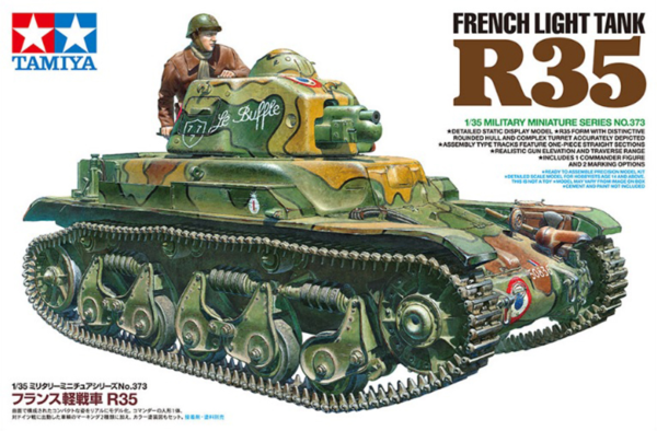1/35 french light tank r35 tamiya 35373