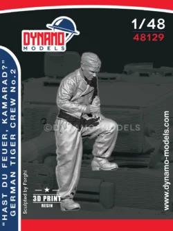 1/48 german tiger crew sharing cigarettes no.2