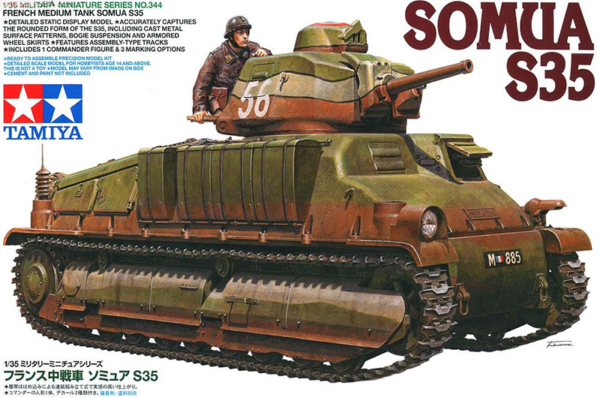 tamiya 35344 1/35 somua s35