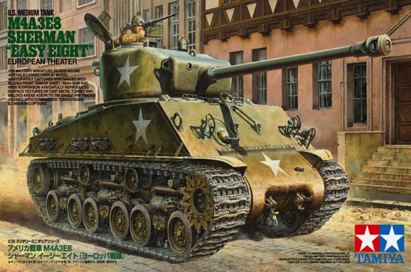 tamiya 35346 1/35 u.s m4a3e8 sherman easy eight