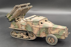 km model 1/35 8cm raketenwerfer auf fahrgestell s-303f