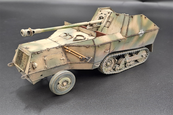 km model 1/35 panzerjager fahrzeuge mit 7.5cm pak40 s-307f version b