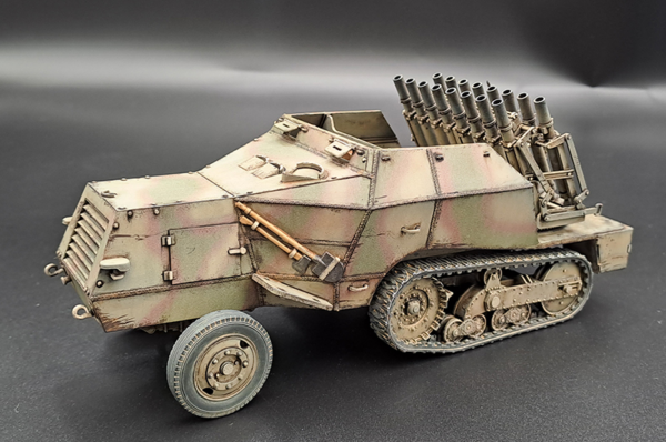 km model 1/35 s-reihenwerfers auf fahrgestell s-303f